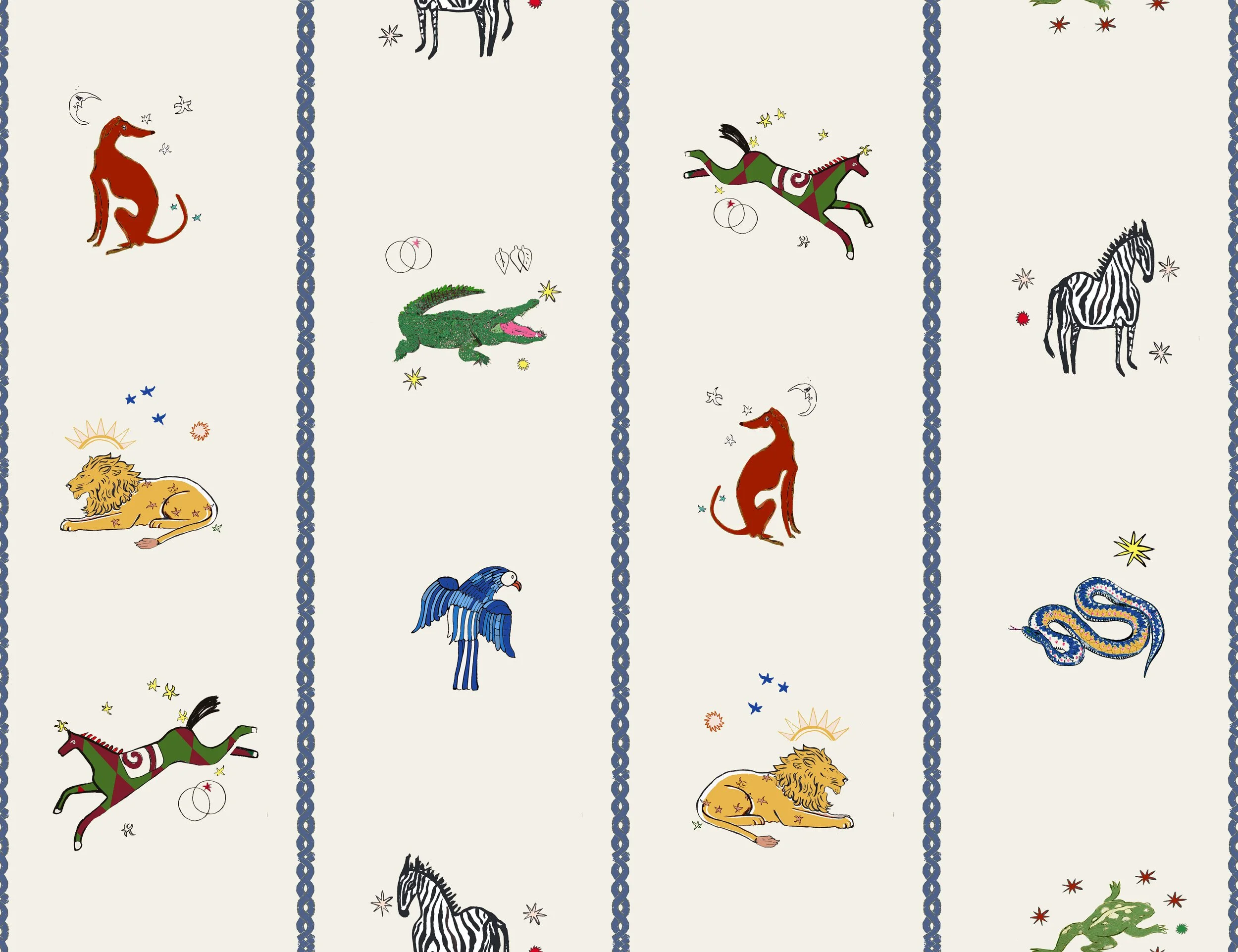 Curious Creatures Wallpaper