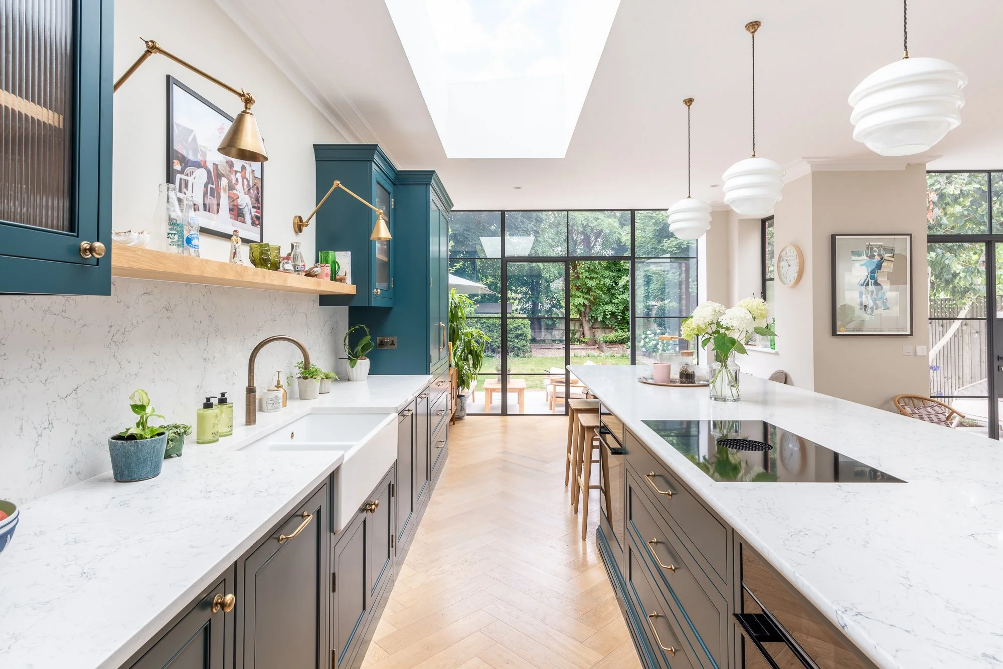 Streatham Blue Kitchen