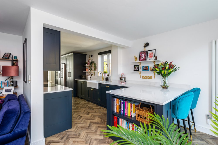 Alternative Ideas To Kitchen Islands — Herringbone