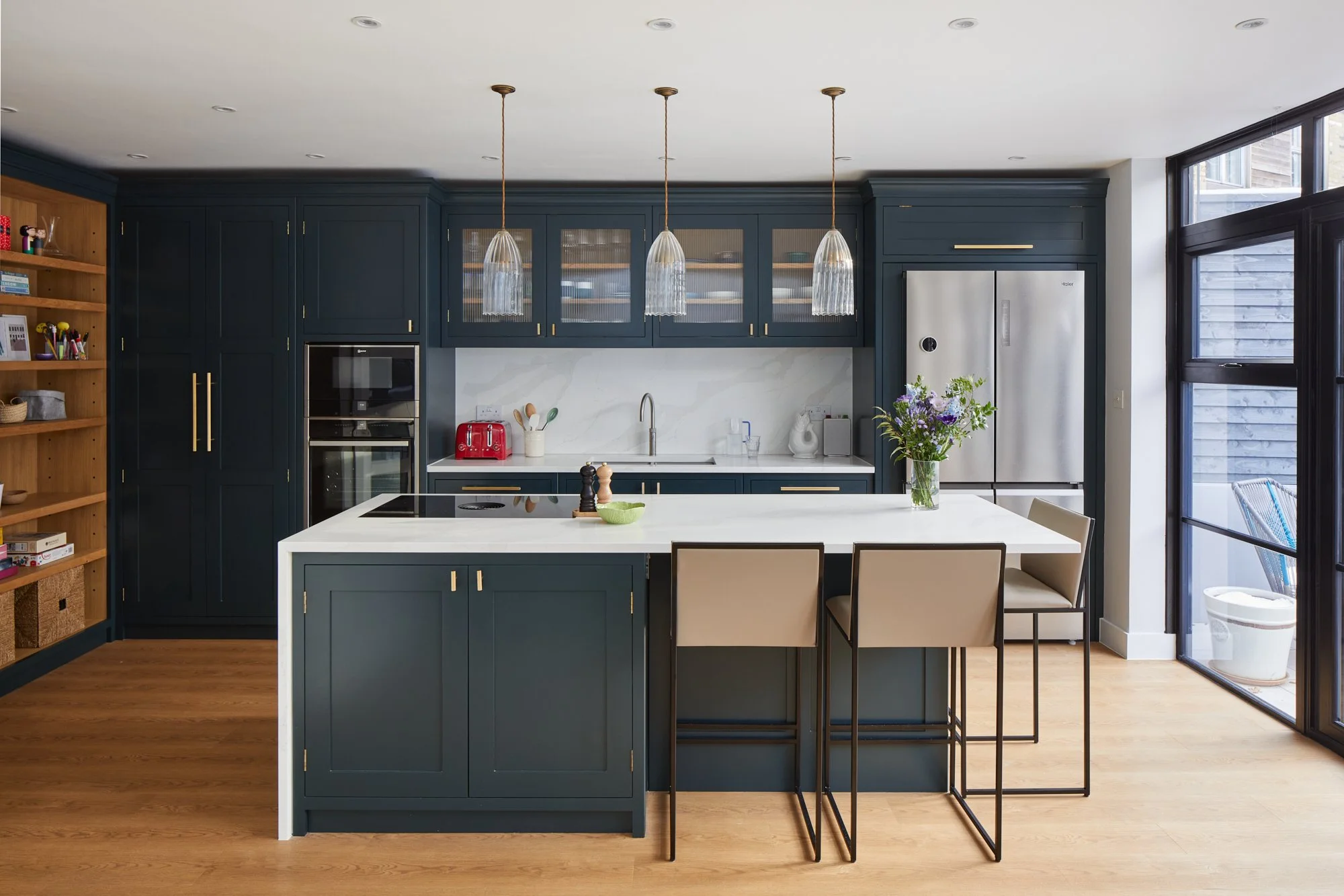 Greenwich Kitchen & Book Shelf — Herringbone House
