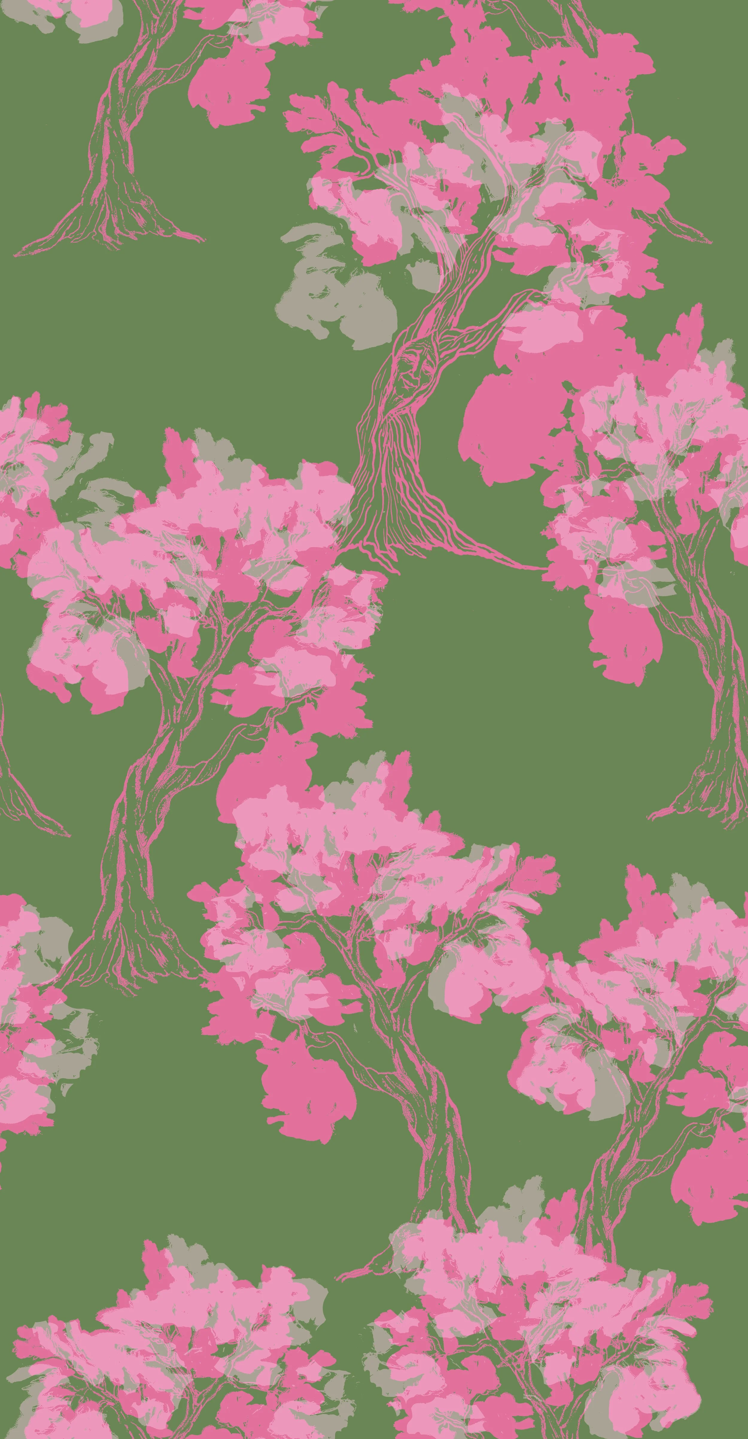WW-FTRE-05_TheFamilyTree_GreenPink_52x100cm.jpg