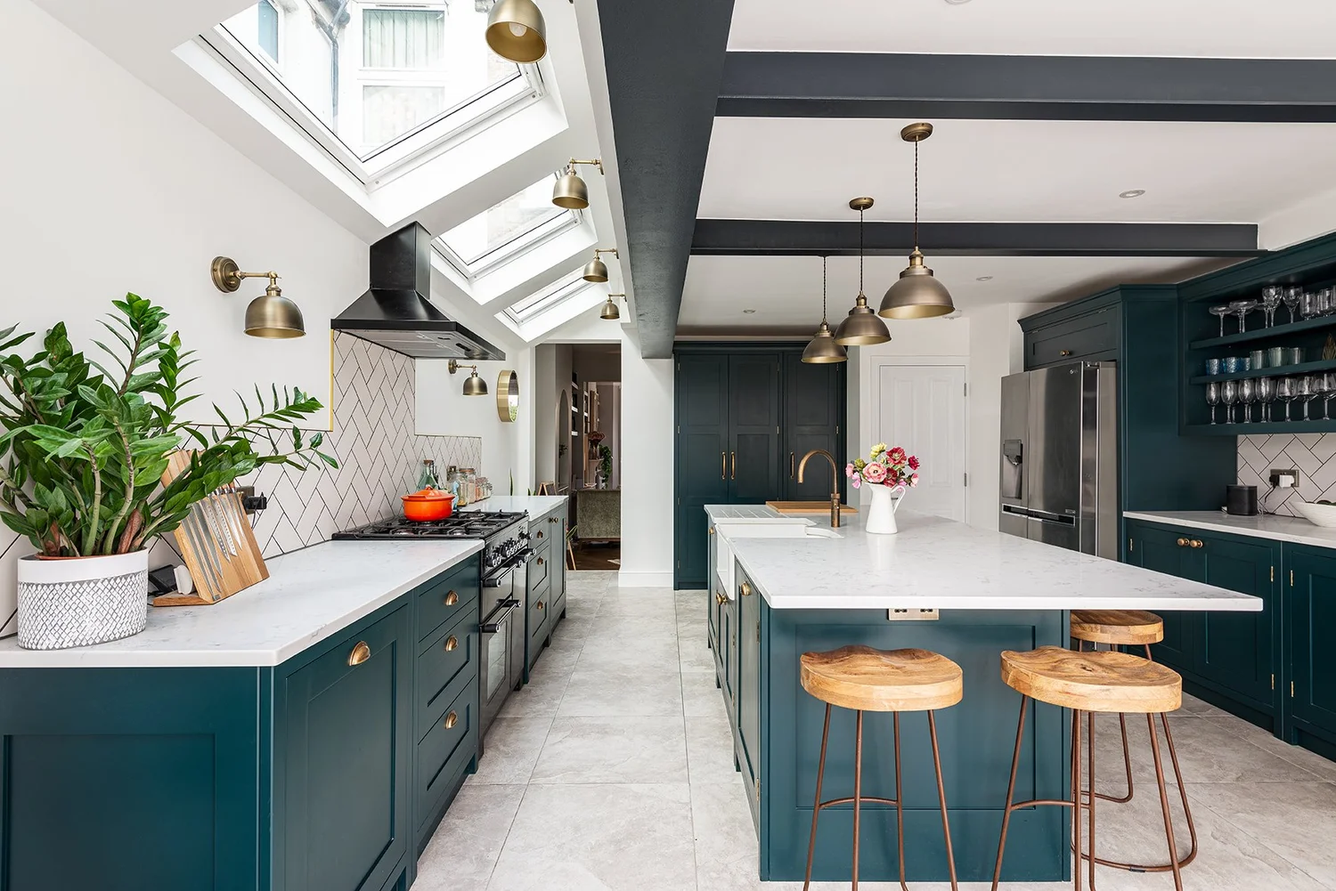 Dulwich Green Kitchen — Herringbone House