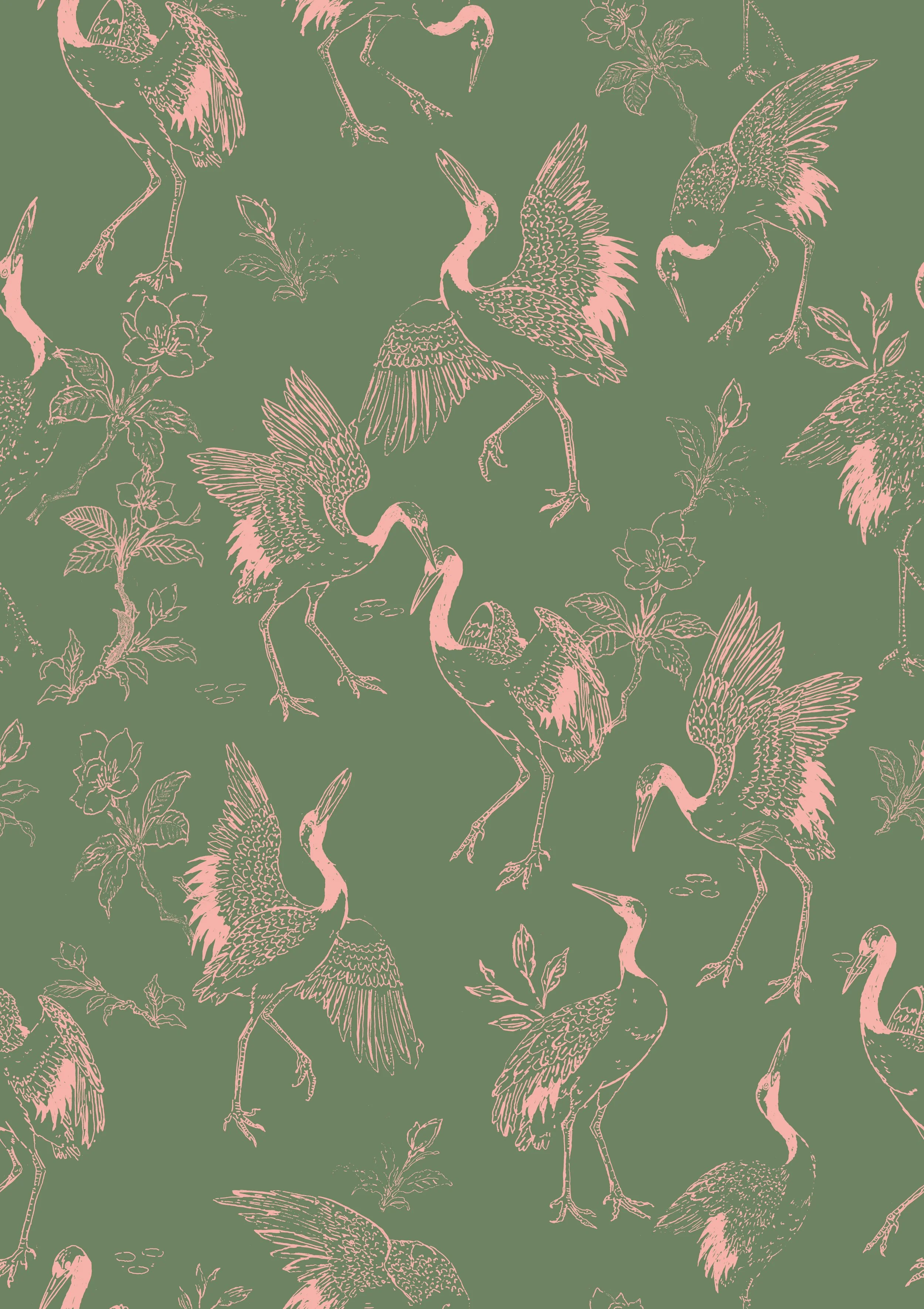 WW-CRNE-03_DancingCranes_GreenPink_52x73cm.jpg