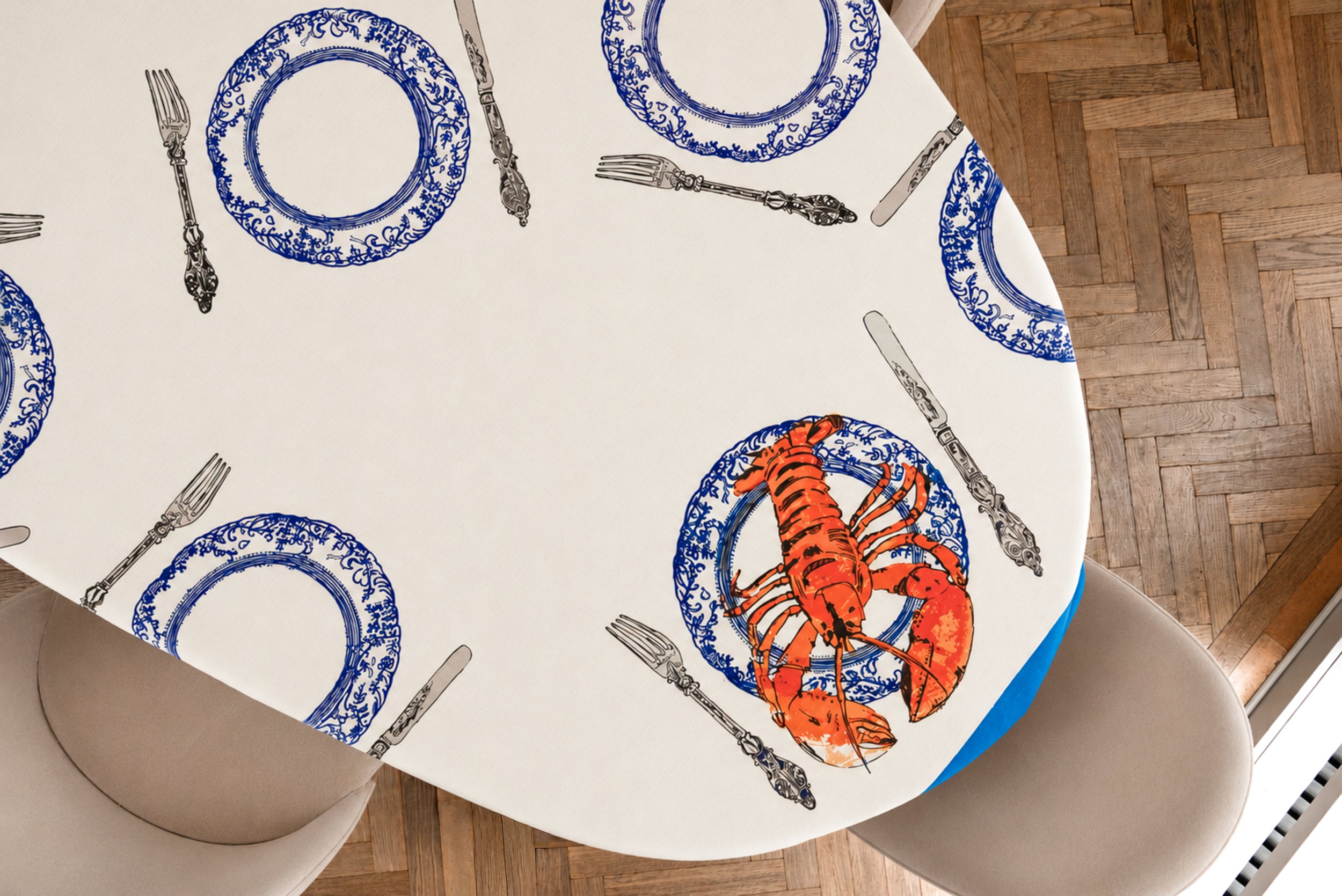 Lucky Lobster Tablecloth