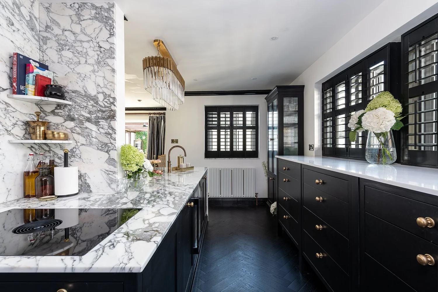 Canterbury Townhouse kitchen and Bar — Herringbone House