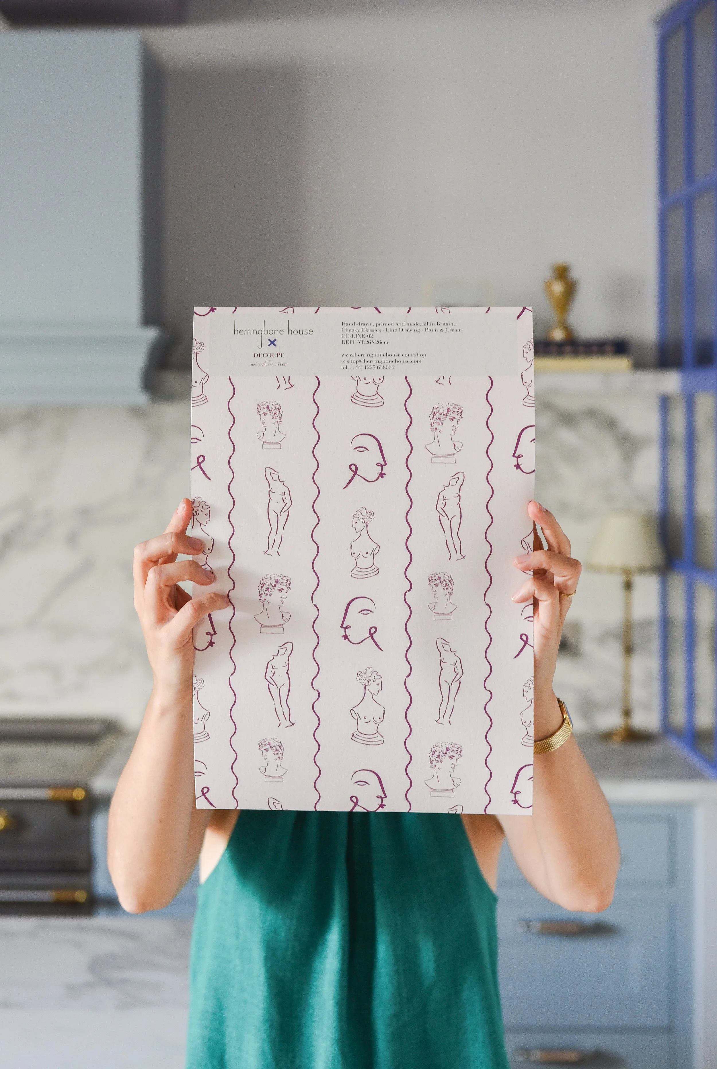 Herringbone House Wallpaper Sample-63.JPG
