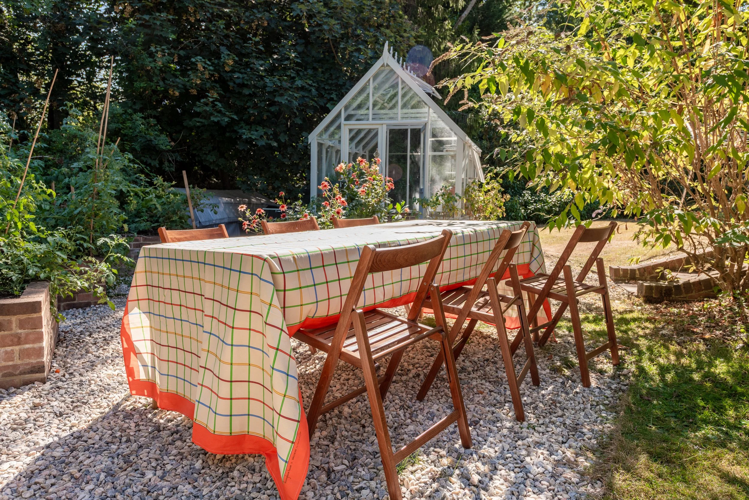 The Allotment Gingham Tablecloth