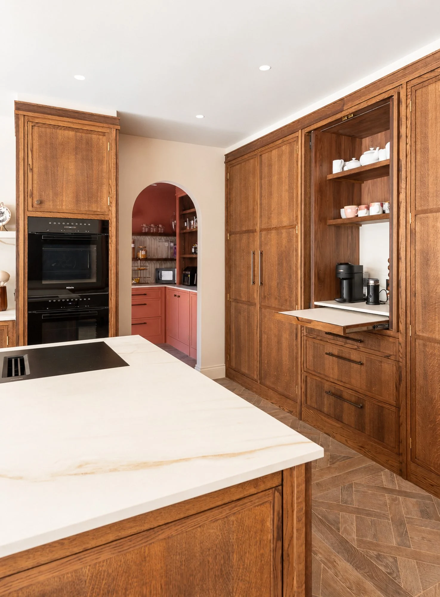 Kitchen Renovation Stained Oak