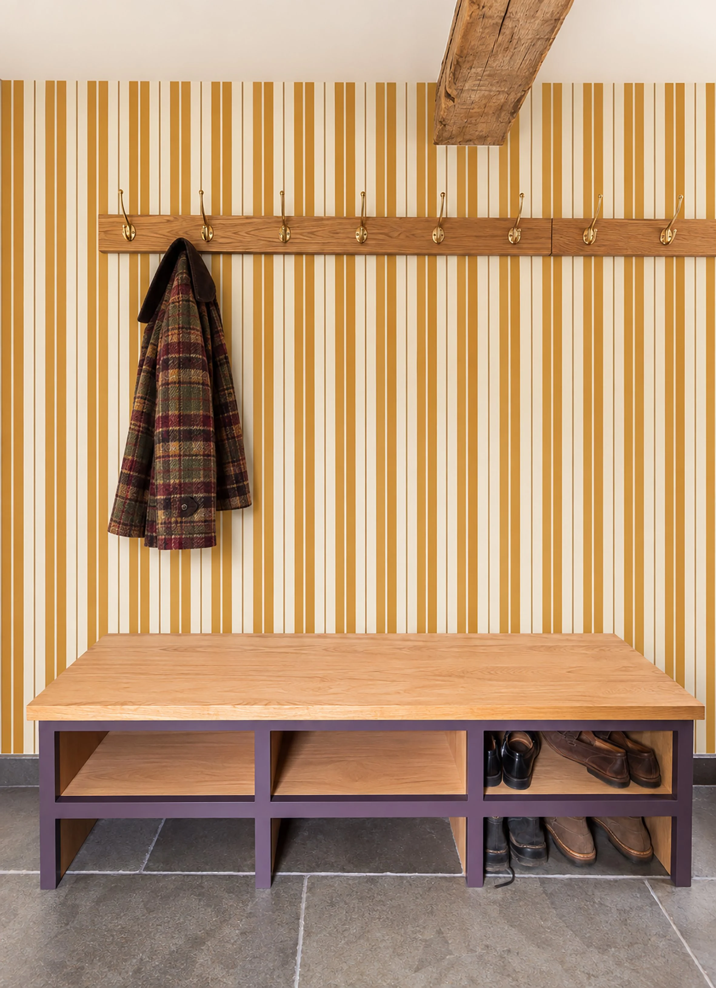 Hallway Bench with Storage