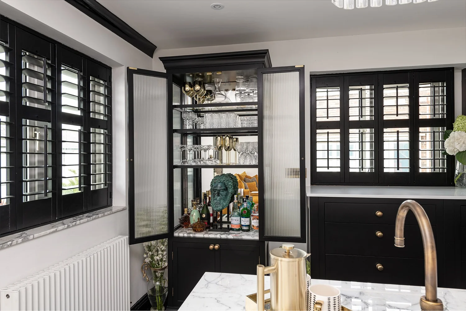 Canterbury Townhouse kitchen and Bar — Herringbone House