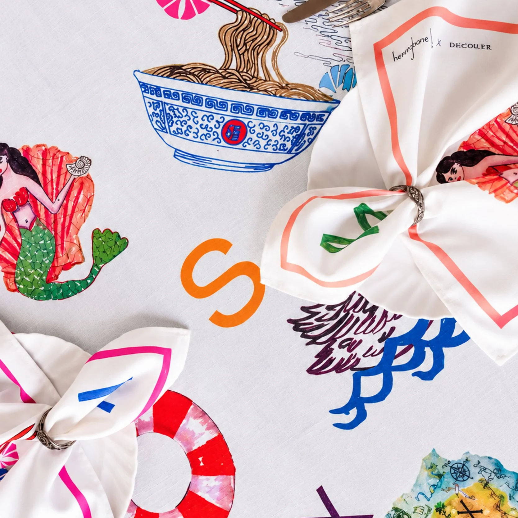 ABC Party Tablecloth