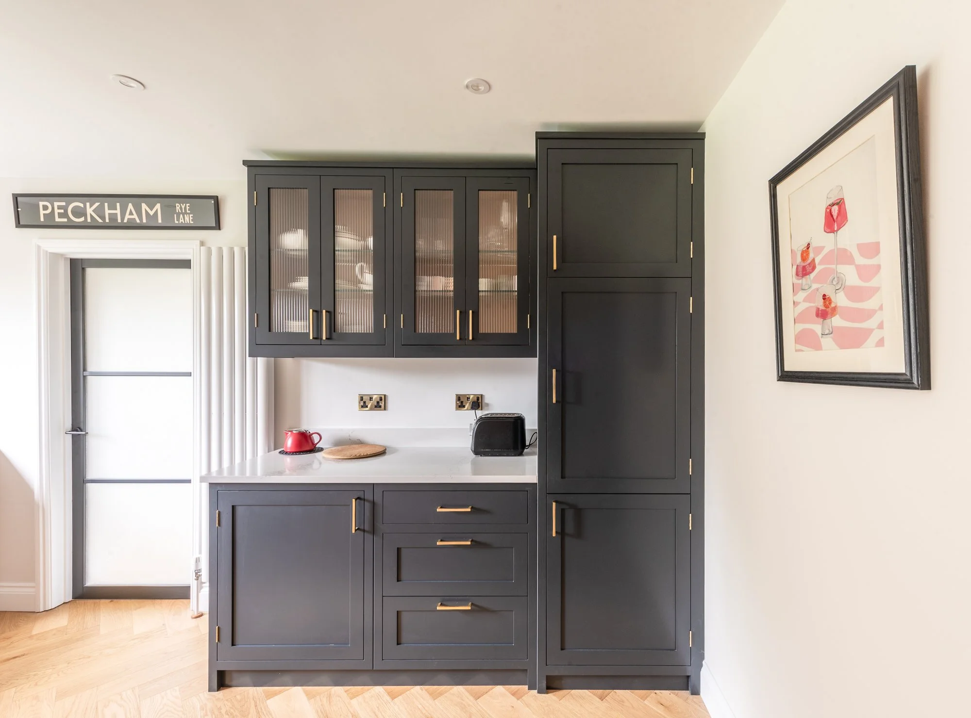 The Canterbury His and Hers Kitchens — Herringbone House