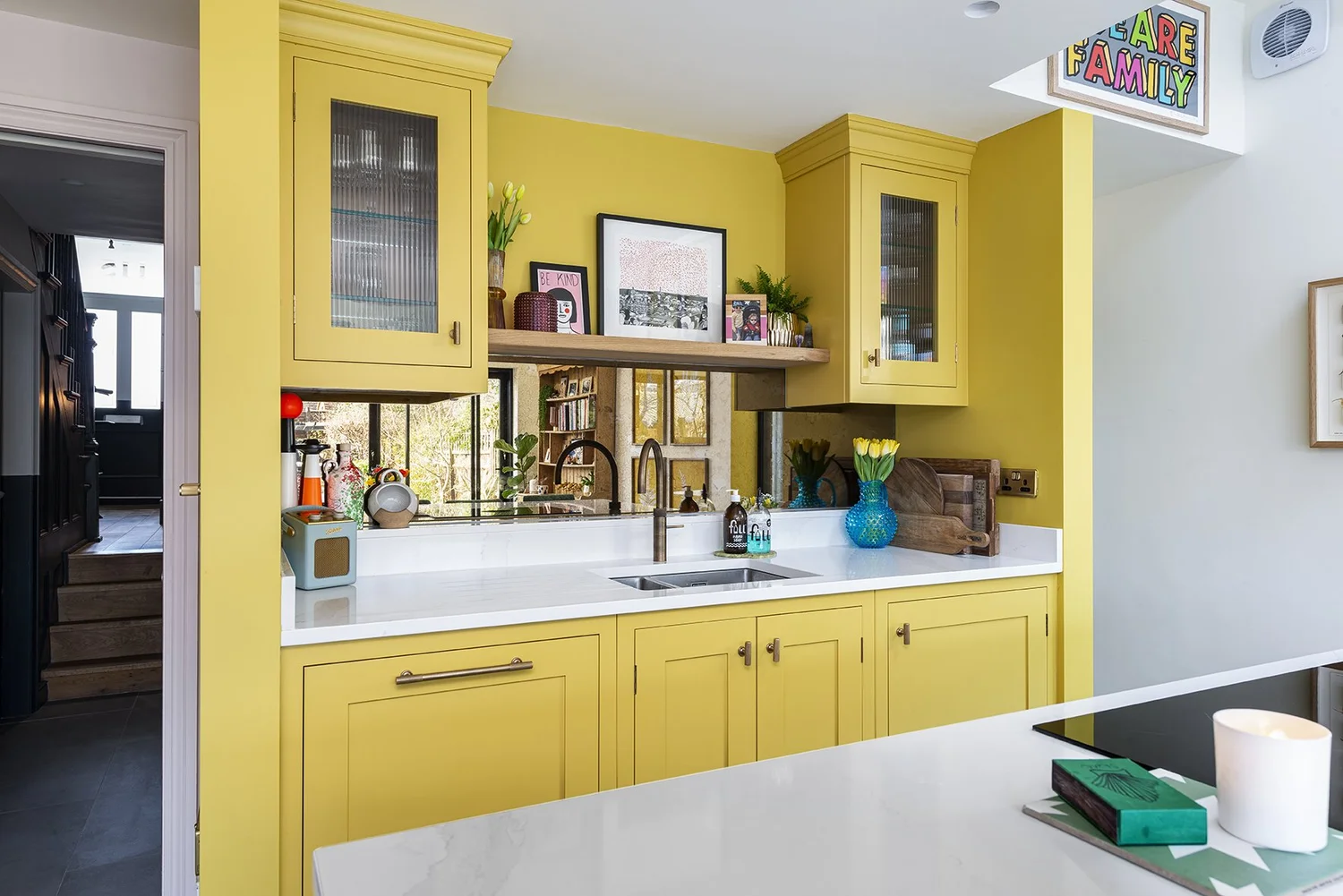 Dulwich Yellow Kitchen — Herringbone House