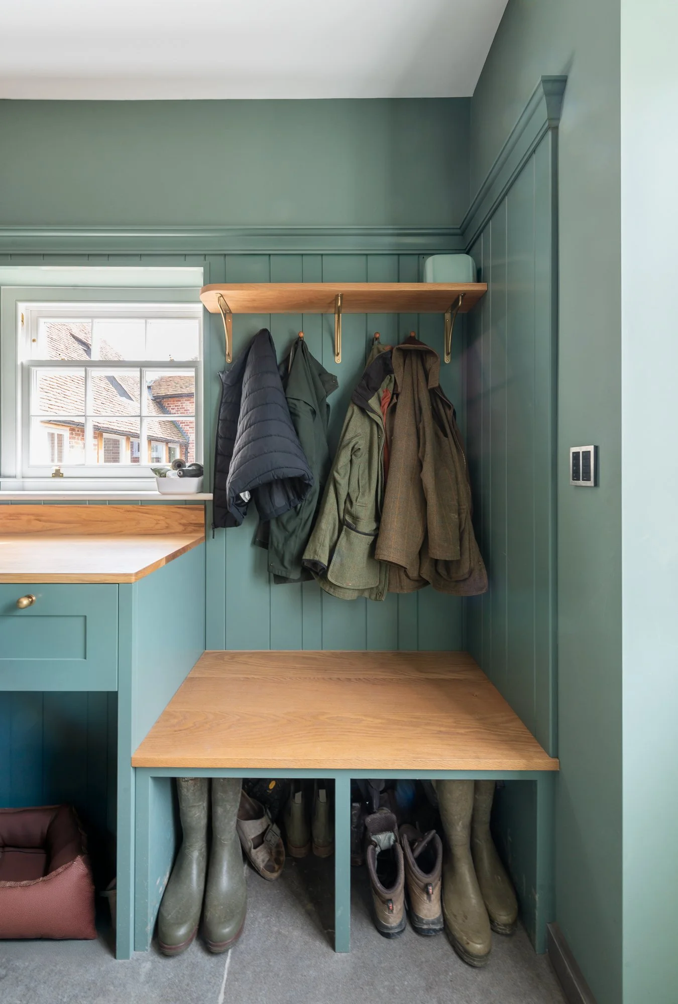 Herringbone House Bootroom