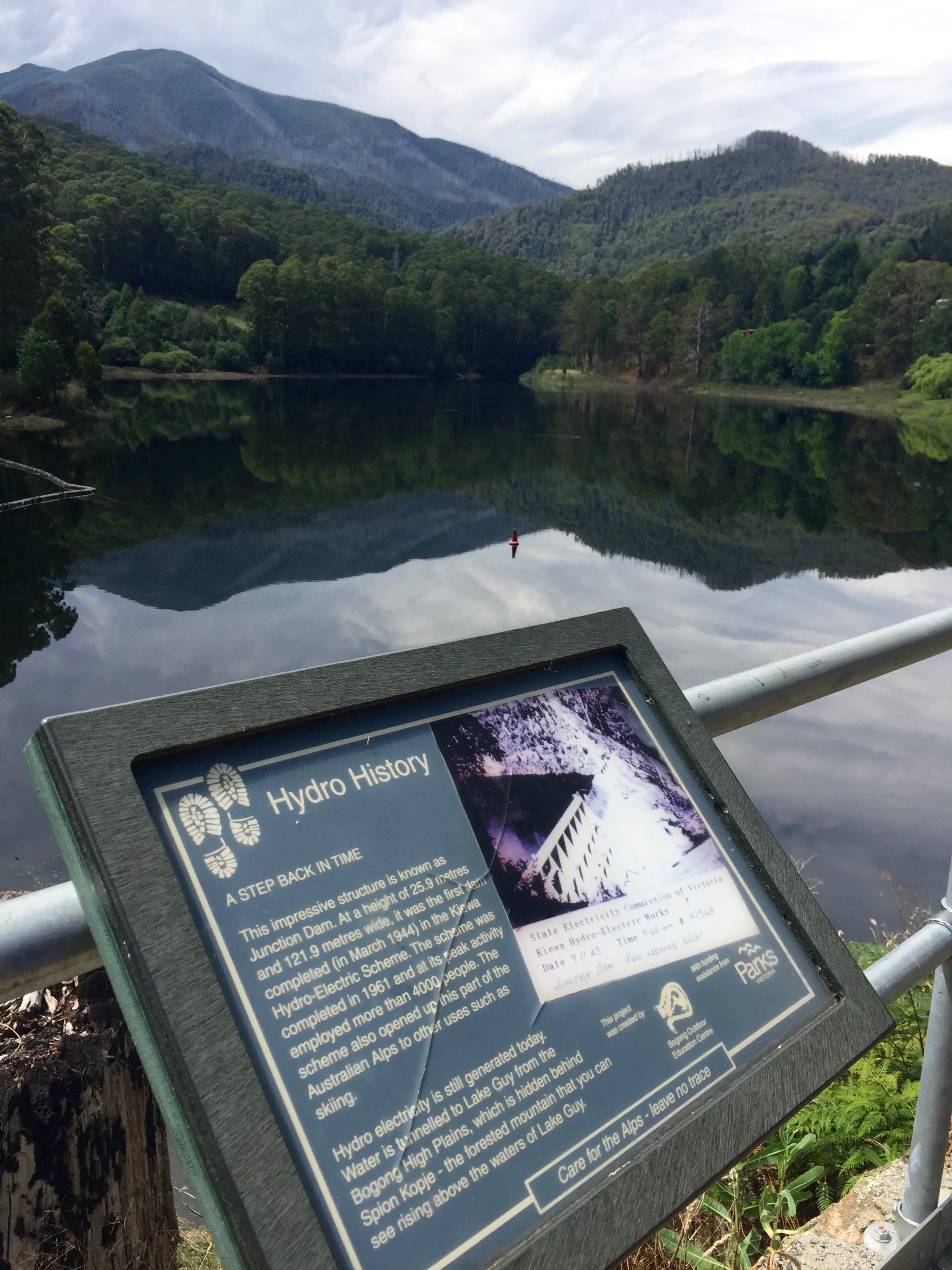 Reflecting on Lake Guy...