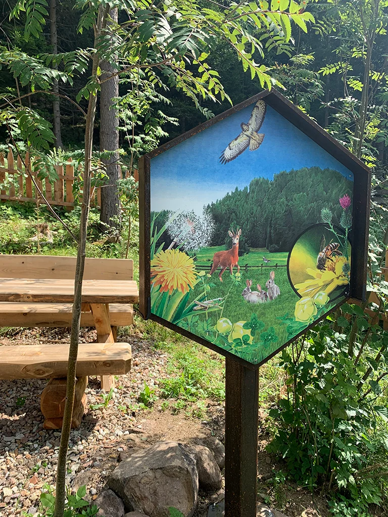 Bienenwald Gummer Schild Nr. 4