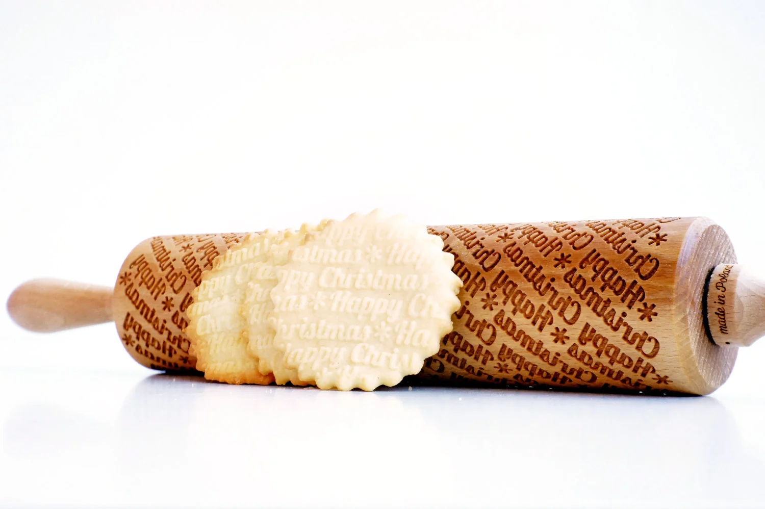 merry christmass rolling pin for embossing cookies best christmas gift for girls woman mums housewifes girlfriends how to bake christmas cookies