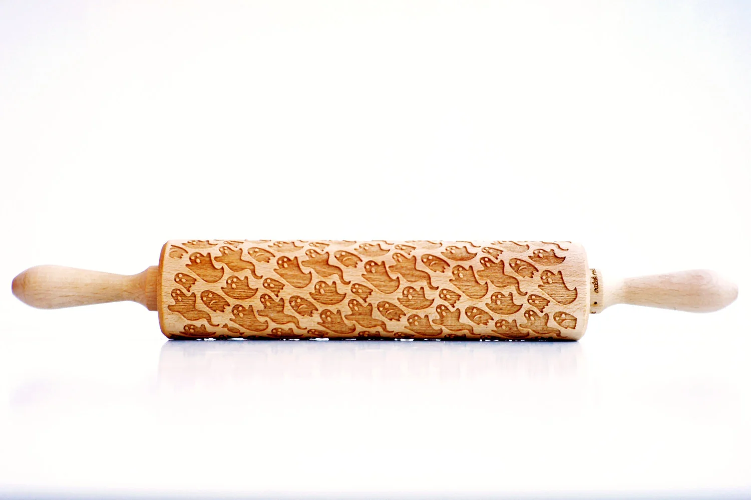 halloween rolling pin ghosts pattern cookie cutter for kinder party scary funny ghosts pumpkins decoration treats children party