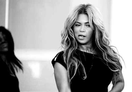 © Beyonce. There seems to be a silly rumour that Hijabi’s don’t take their scarves off… Ever?