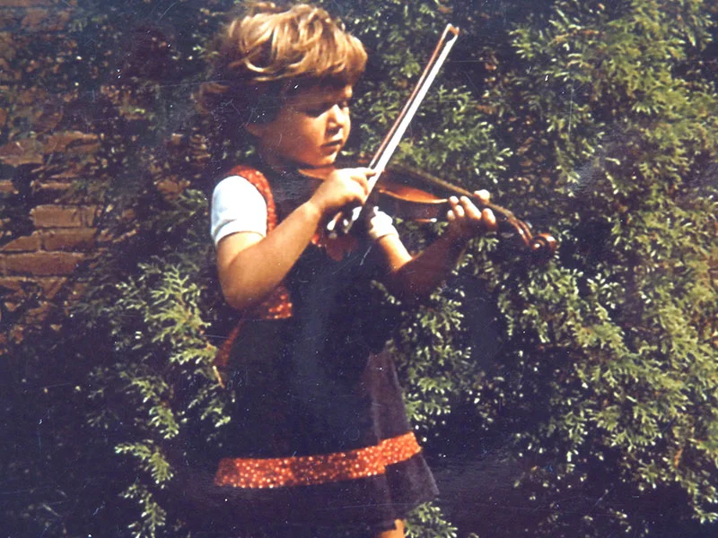 Feyona als jong muzikant (1977)