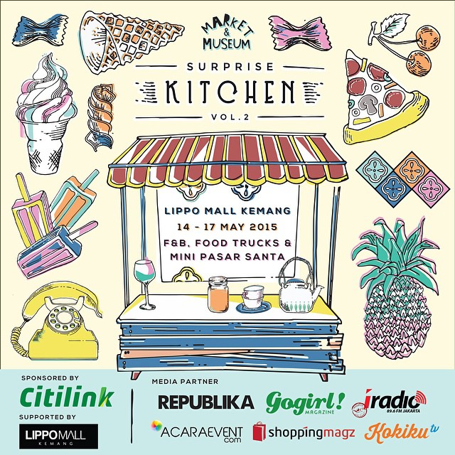 Are you ready #foodies #marketmuseum surprise kitchen is tomorrow!! We are opening our booth from 12:00 pm - 22:00 pm. @marketmuseum #lippokemang #industrieid #indonesia #weekend #follow #event #foodporn #nomnom #makanmana