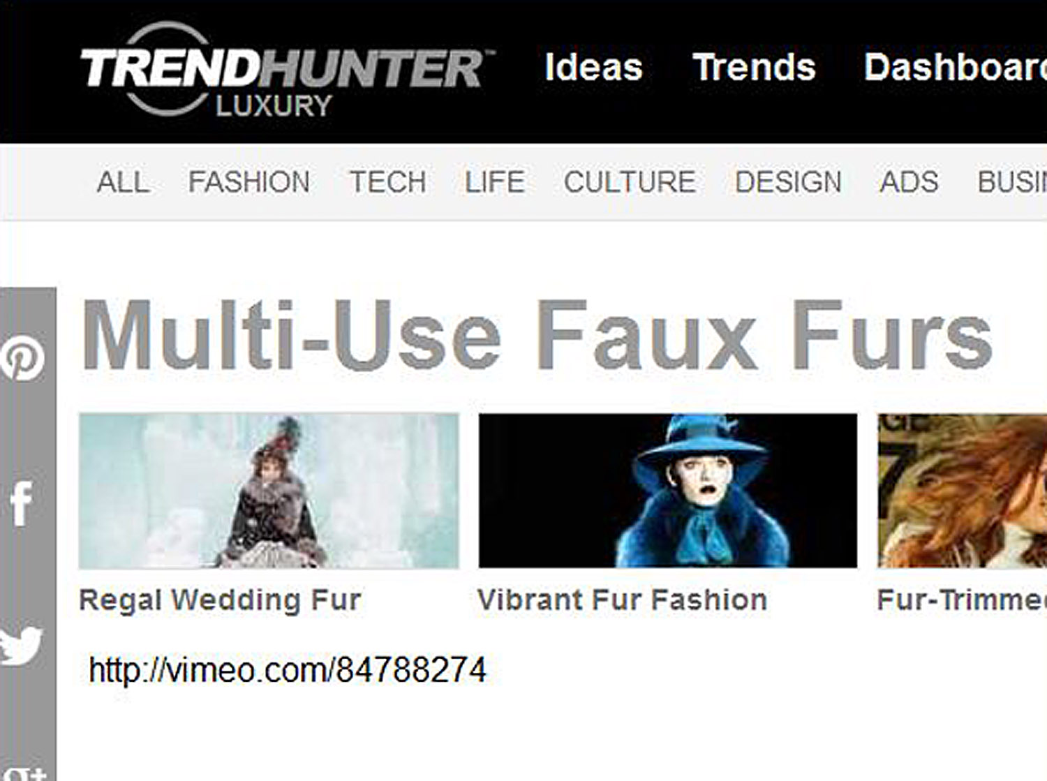Trendhunter Luxury - 01.09.2014