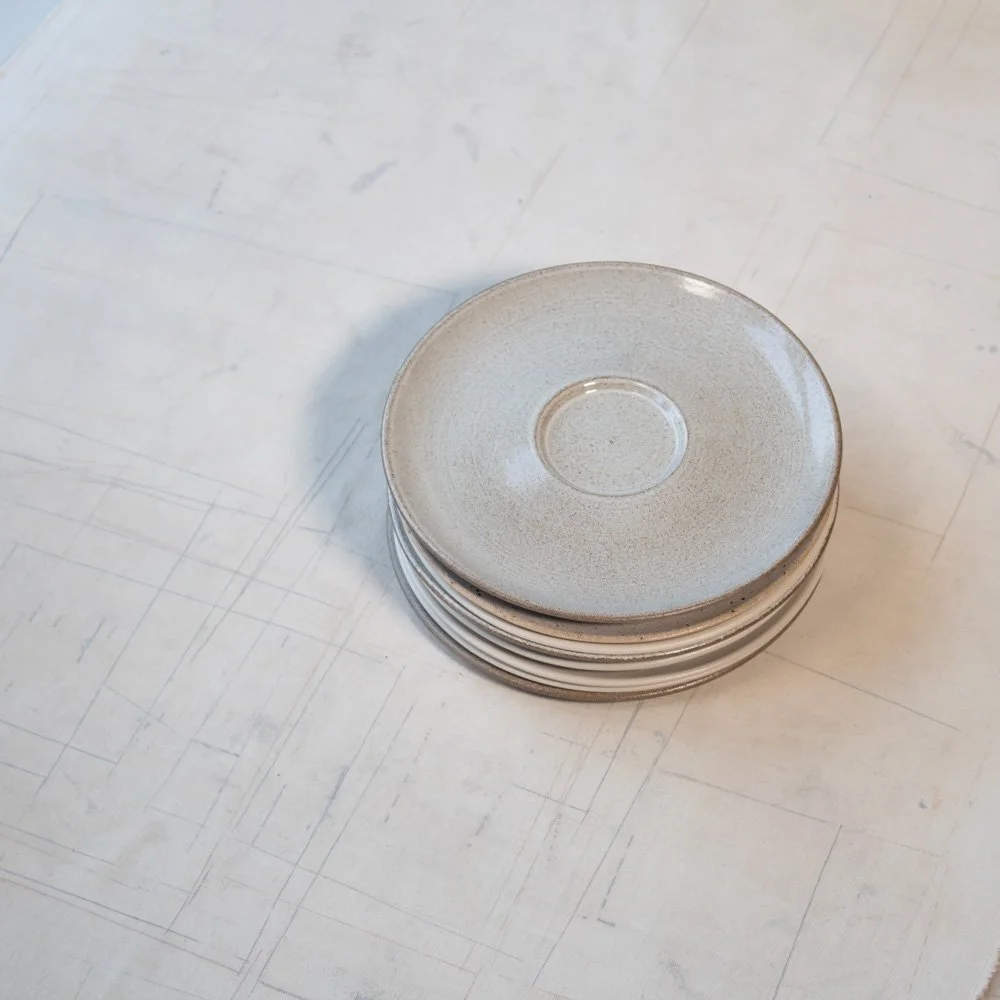 Set of 8 Fancy plates - diameter 20 cm