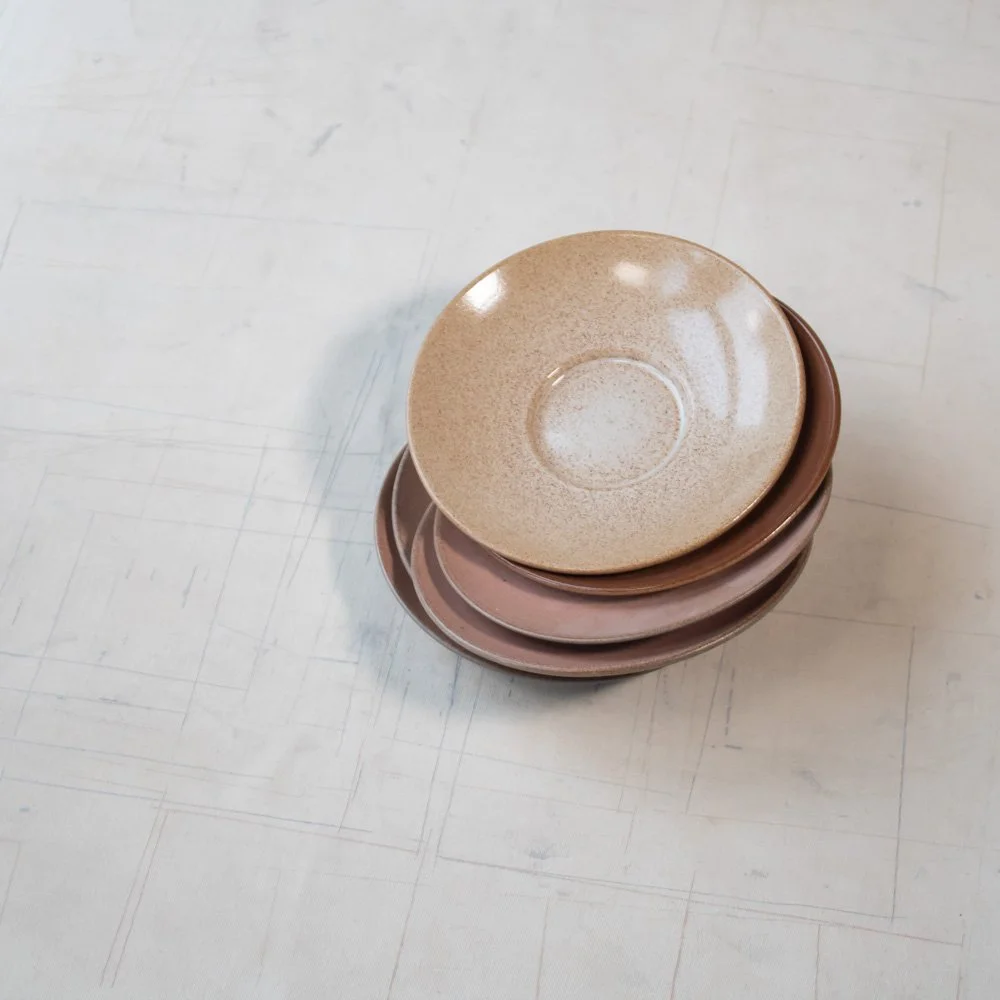 Set of 6 Brem plates - diameter 19 cm