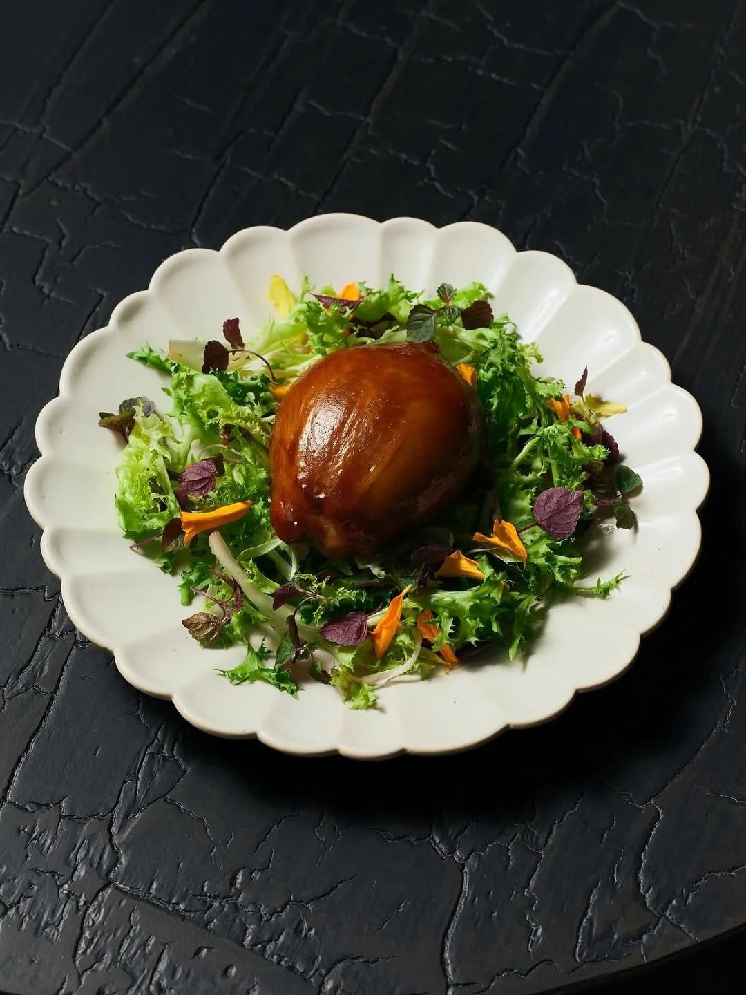 The ELLIS plate at lovely @lostrica_clt in Charlotte, NC. 🇺🇸
__
@lostrica_clt STUFFED QUAIL. The kitchen&rsquo;s butchery skills, the arrival of spring, and our love of local are all on display in this one dish. We start with fresh quail from @manc