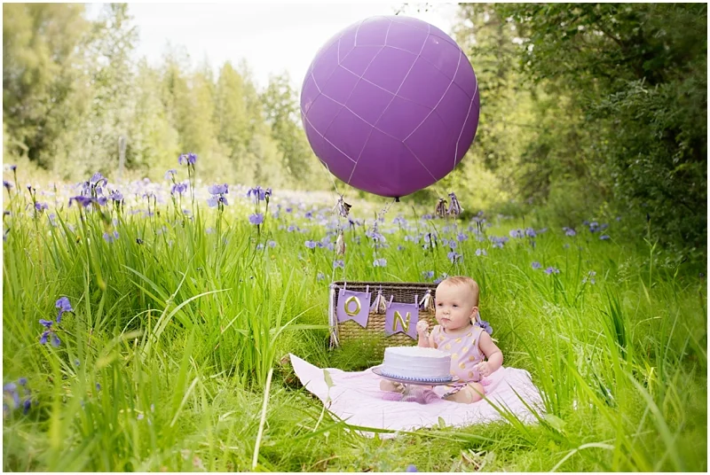 hot air balloon photo shoot