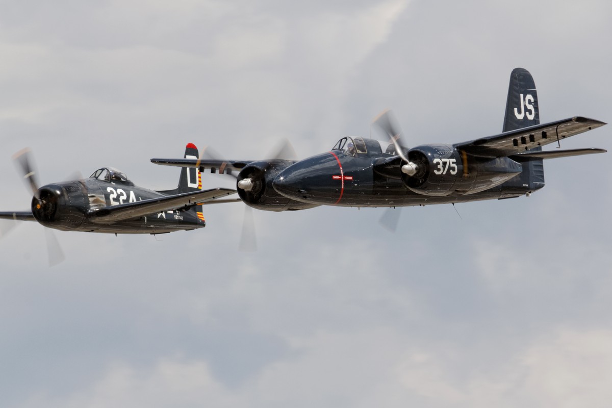 The Horsemen - Grumman F7F Tigercat and F8F Bearcat