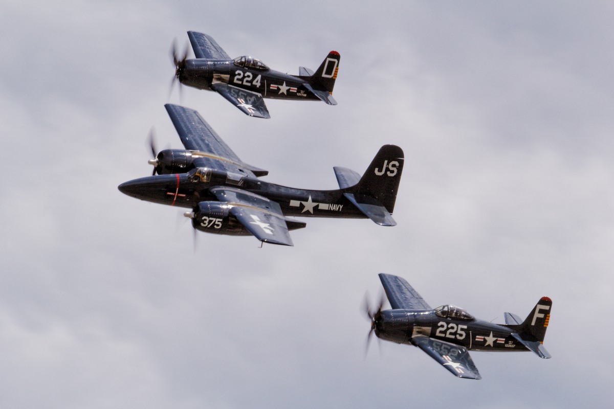 The Horsemen - Grumman F7F Tigercat and F8F Bearcats