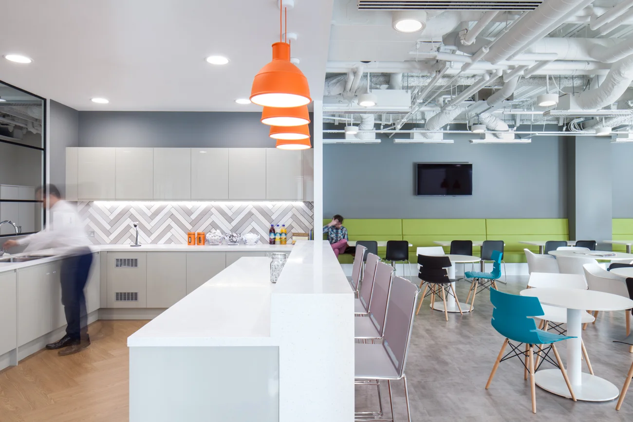 Office interior design photography