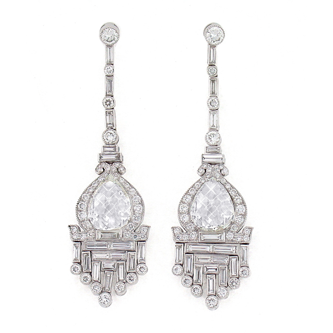 Bespoke Diamond Earrings
