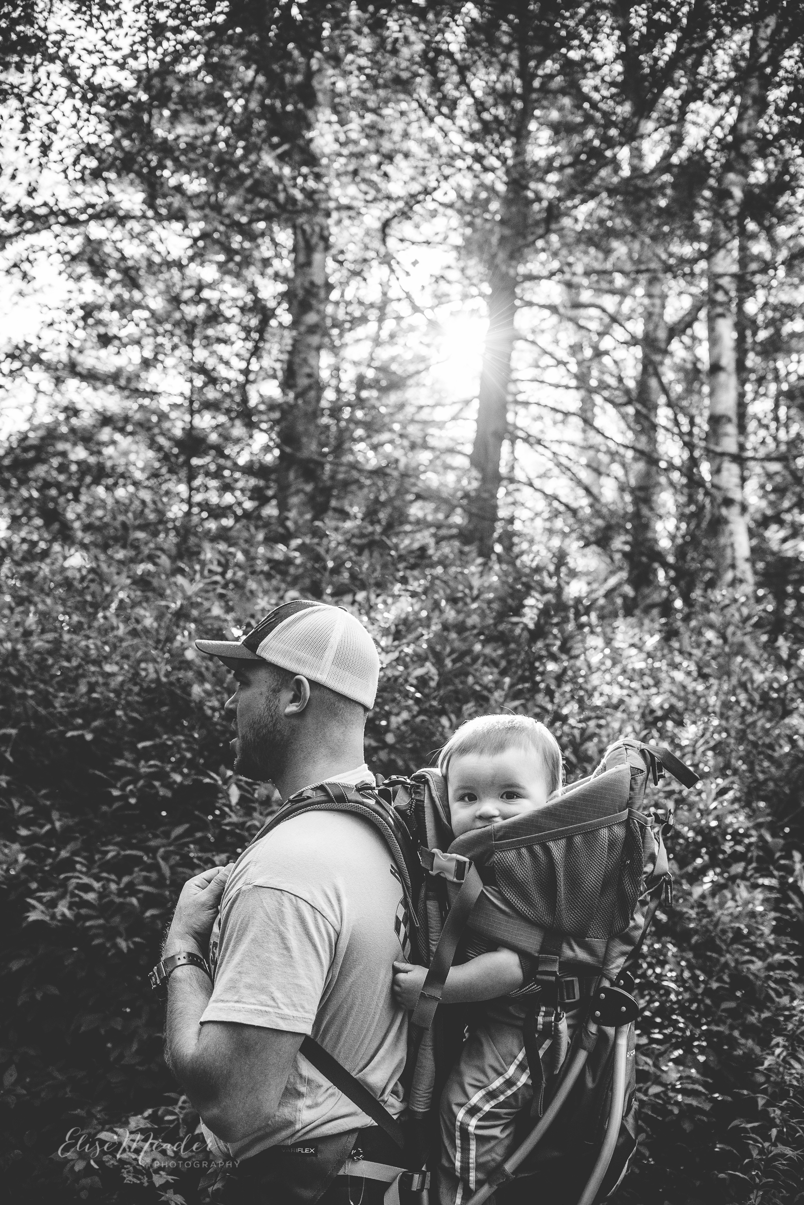 Ah, the Deuter kid... definitely a must for all of you hikers!
