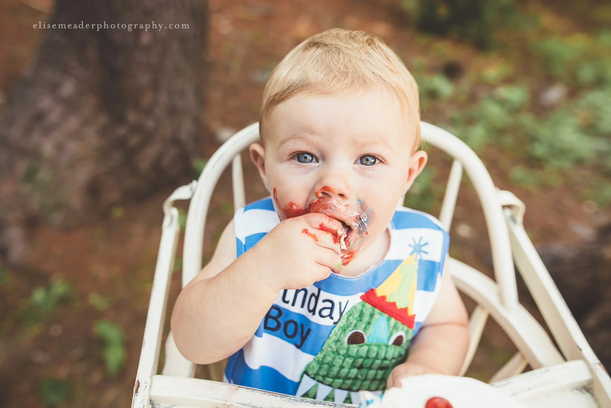 Masssachusetts Photographer | Kyle's Cake Smash