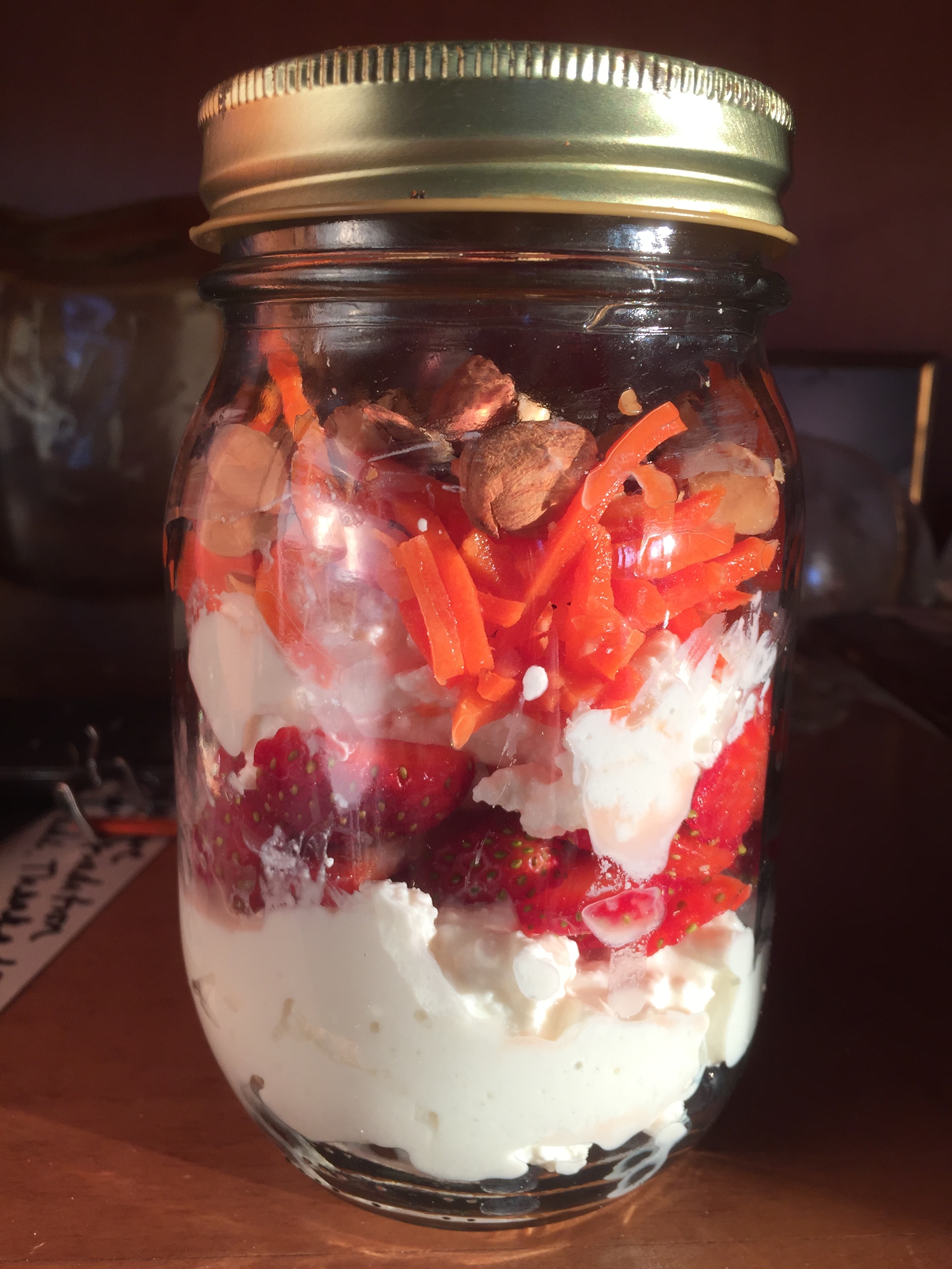 Debra’s power breakfast with our Yin Yang Carrots