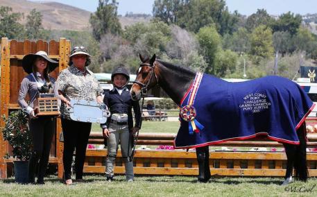 Pictured: Grand Champion West Coast Pony Finals 2015 with Augusta Iwasaki