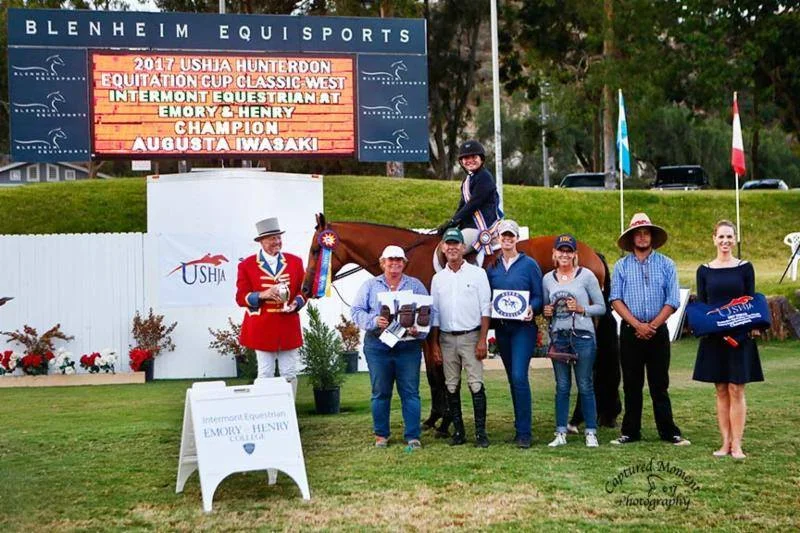 Vanderpump & Augusta Iwasaki along with the Makoto Farms crew during the awards ceremony
