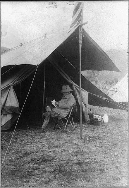 Library of Congress: Theodore Roosevelt Camping