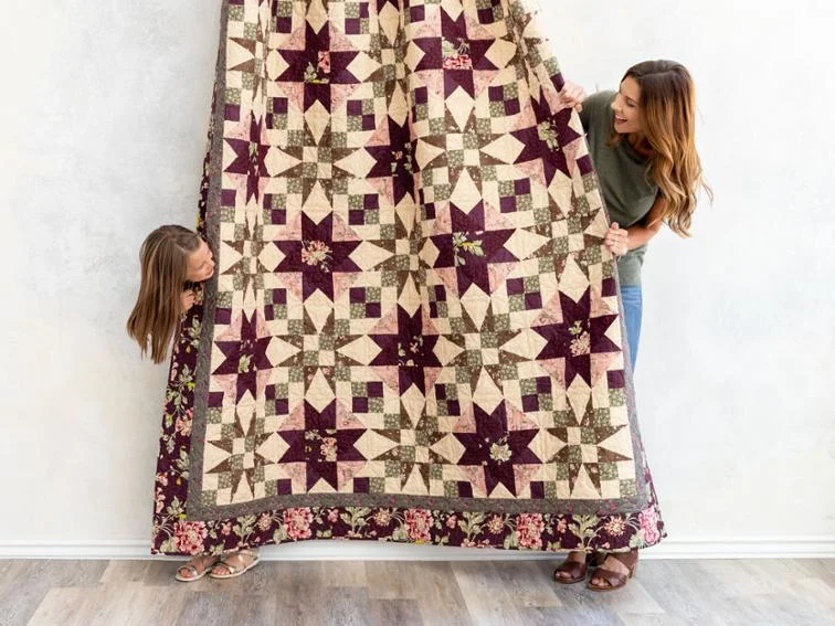 Conservatory quilt pattern by Callie Works-Leary