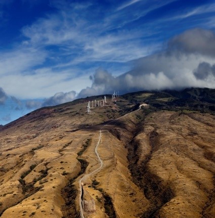 Aerial View of KWP Wind Farm