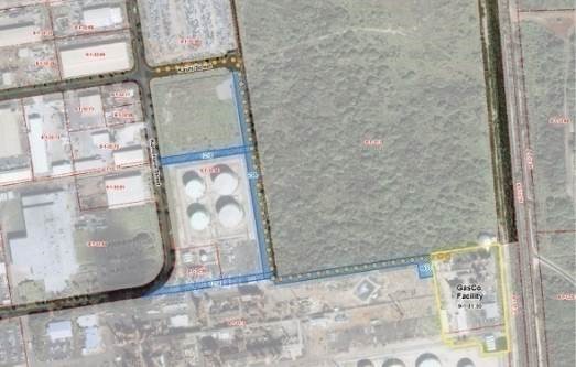 Parcels and Easements at Campbell Industrial Park