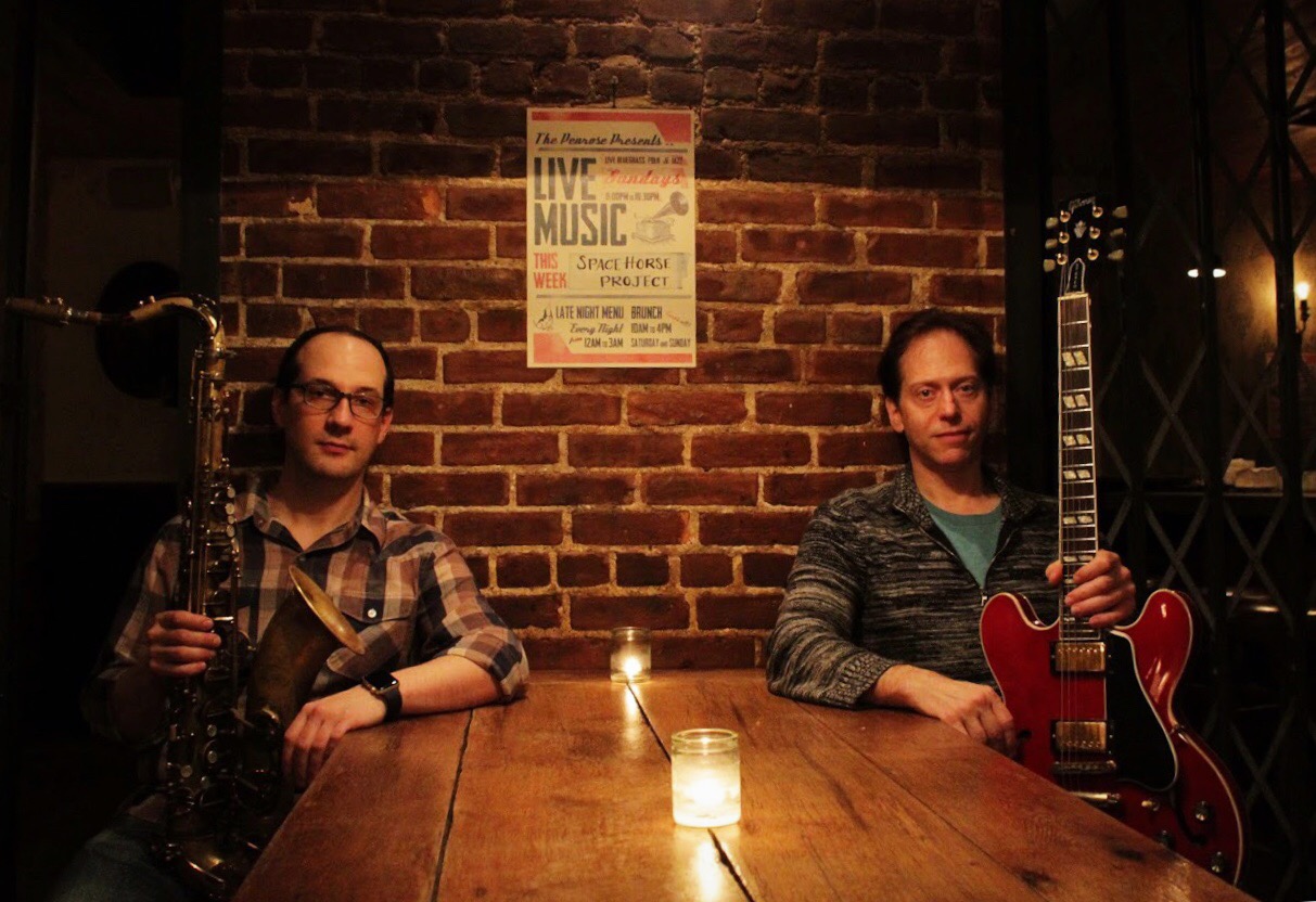 The Velvet Gypsies are long-time friends and musical cohorts, Vince Marrone and Dieter Winterle. Whether playing in a duo, trio or other format, they put together the odd and even pieces of jazz, blues, pop and funk they find in this rolling dream called life.