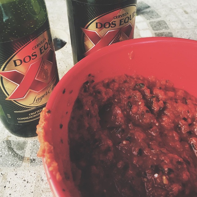 Cinco de mayo, also known as an excuse to make salsa and have beer and margaritas