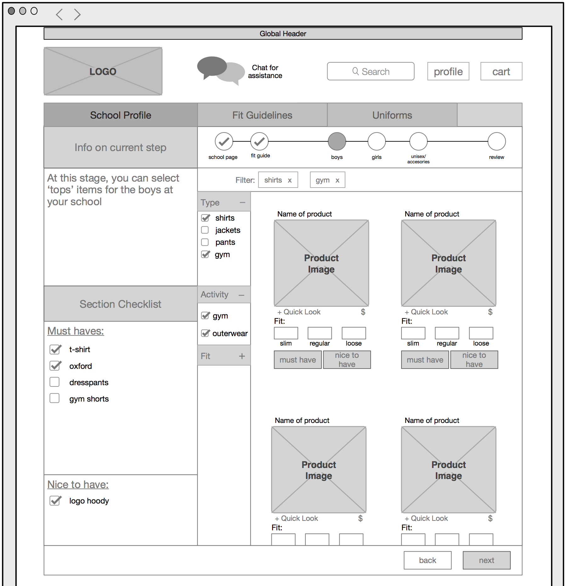 UXDI - Project 2 Wireframes porfolio.png