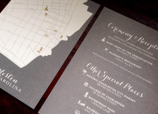Invitation Insert // Erin and Ryan