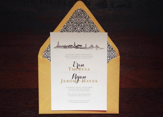 Wedding Invitation // Erin and Ryan