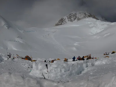 Camp 2- 11,000 feet. 