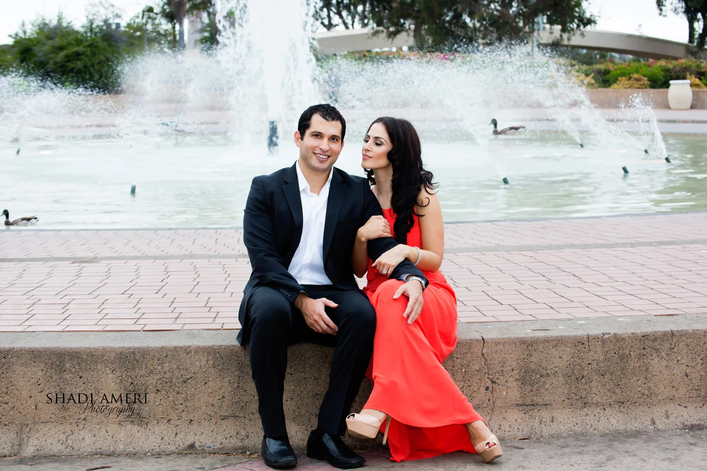 Samira+Ardalan/Balboa Park/San Diego Engagement Session